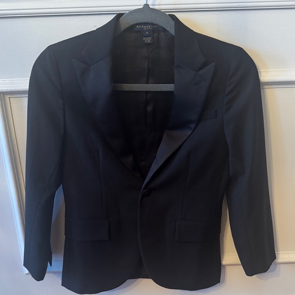Ralph Lauren Boy’s Classic Black Tuxedo Jacket made in Italy